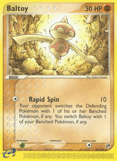 Baltoy, Sandstorm 32