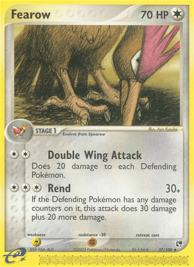 Fearow, Sandstorm 37