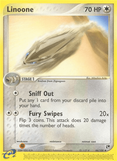 Linoone, Sandstorm 44