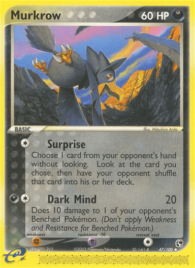 Murkrow, Sandstorm 47