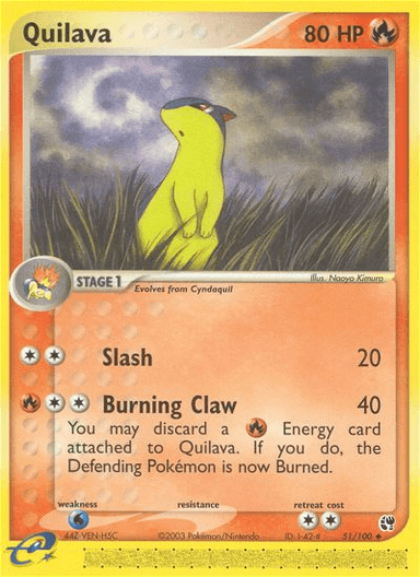 Quilava, Sandstorm 51
