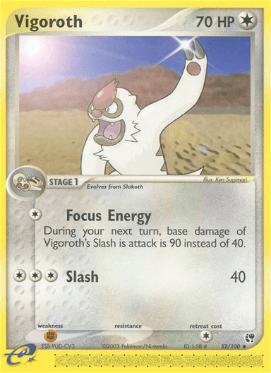Vigoroth, Sandstorm 52