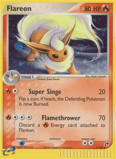 Flareon, Sandstorm 5