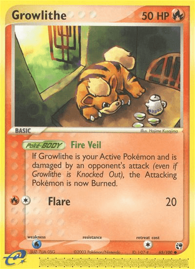 Growlithe, Sandstorm 65