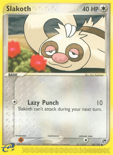 Slakoth, Sandstorm 80