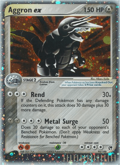 Aggron ex, Sandstorm 95