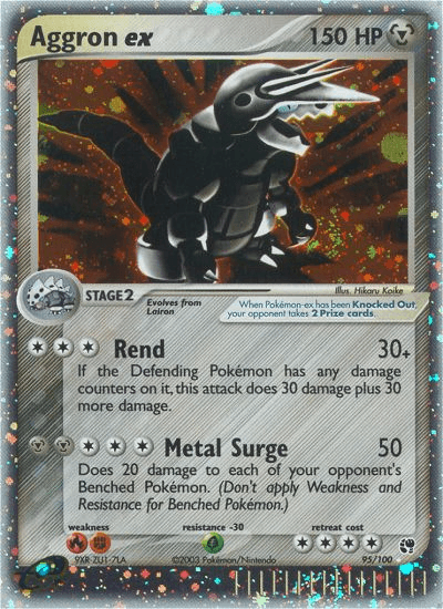 Aggron ex, Sandstorm 95