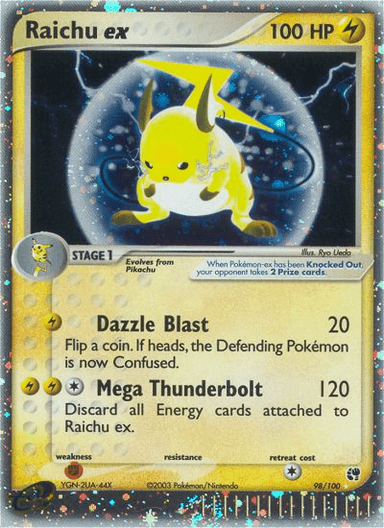 Raichu ex, Sandstorm 98