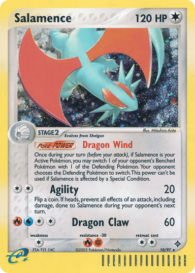 Salamence, Dragon 10