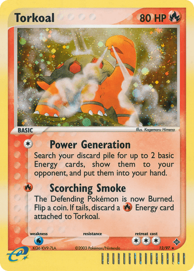 Torkoal, Dragon 12