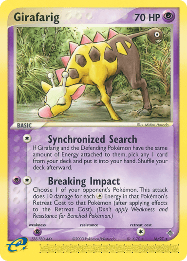 Girafarig, Dragon 16