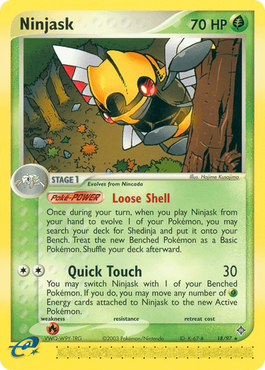 Ninjask, Dragon 18