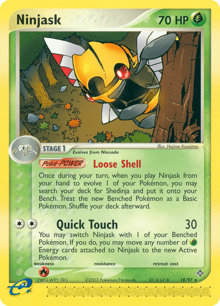 Ninjask, Dragon 18