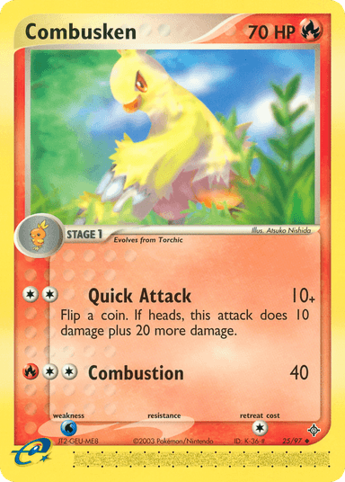 Combusken, Dragon 25