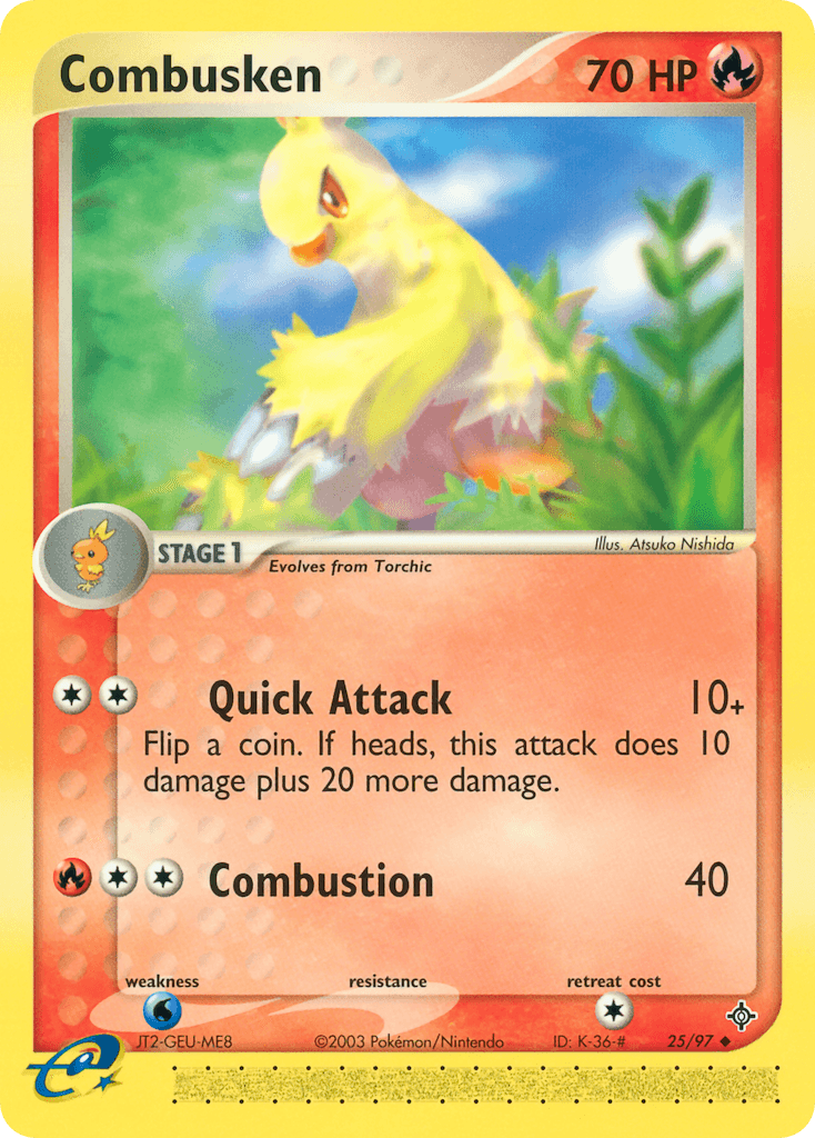 Combusken, Dragon 25