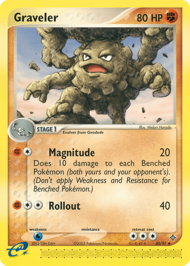 Graveler, Dragon 30