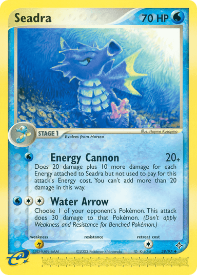 Seadra, Dragon 39
