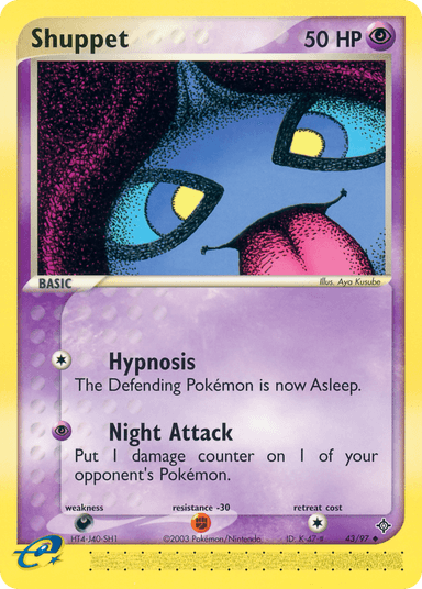 Shuppet, Dragon 43