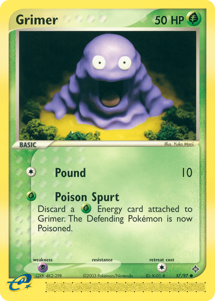 Grimer, Dragon 57
