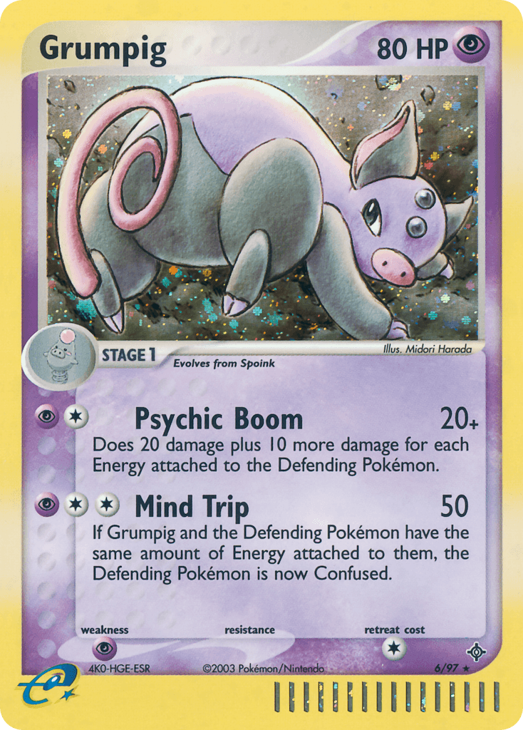 Grumpig, Dragon 6