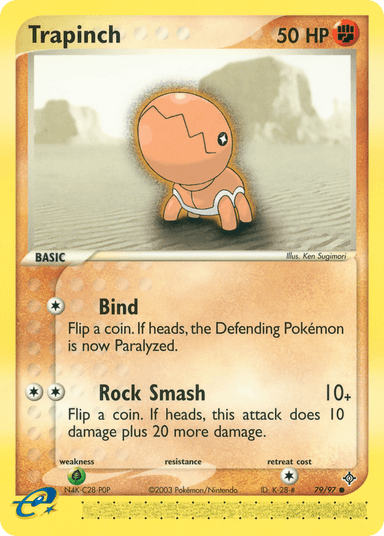 Trapinch, Dragon 79