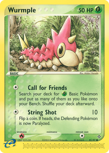 Wurmple, Dragon 81