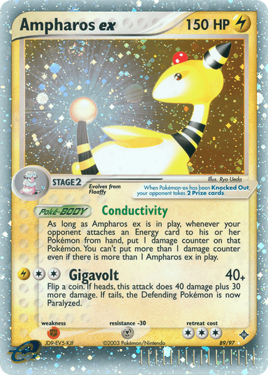Ampharos ex, Dragon 89