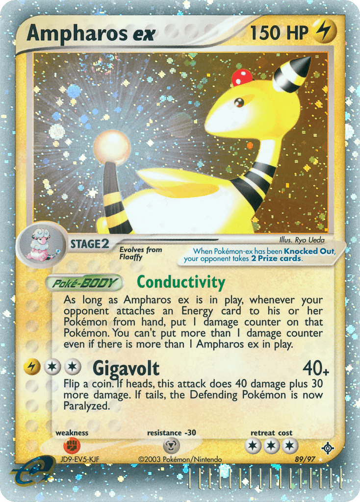 Ampharos ex, Dragon 89