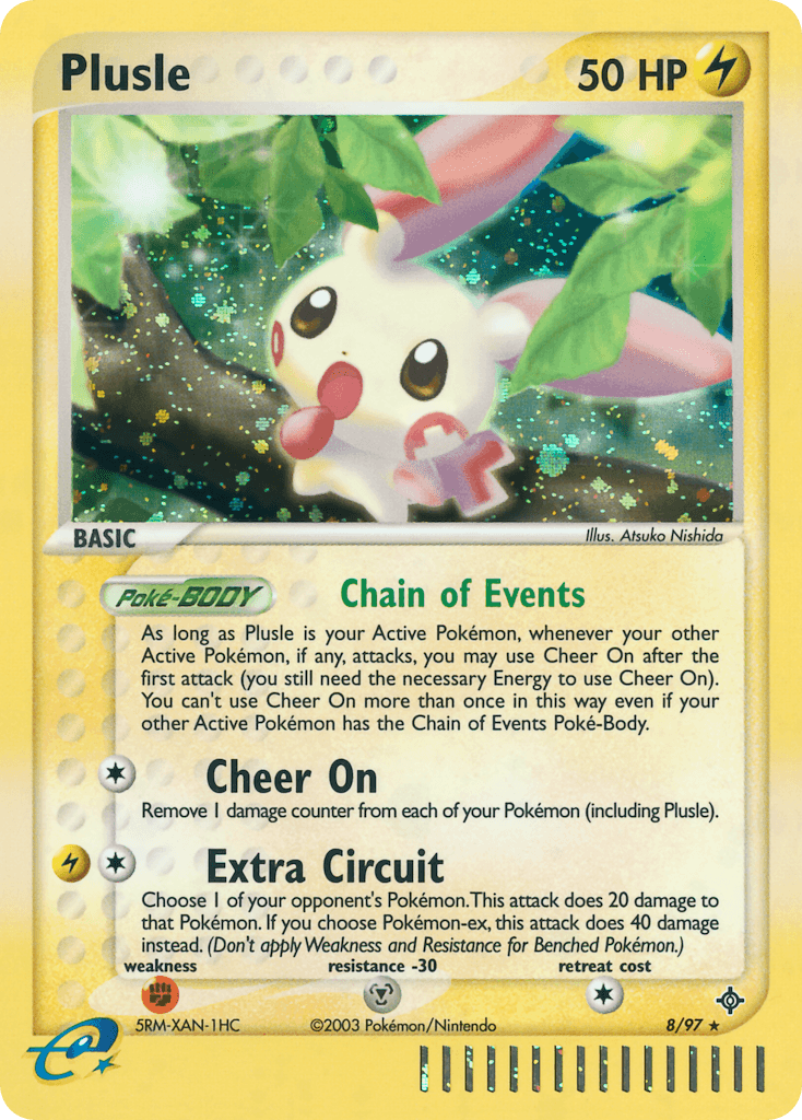 Plusle, Dragon 8