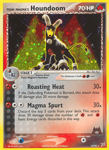 Team Magma's Houndoom, Team Magma vs Team Aqua 10