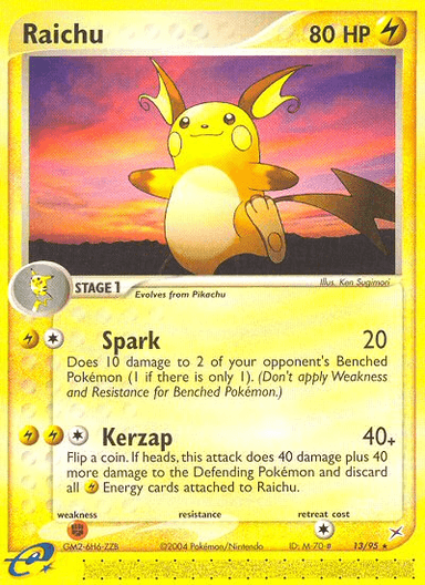 Raichu, Team Magma vs Team Aqua 13