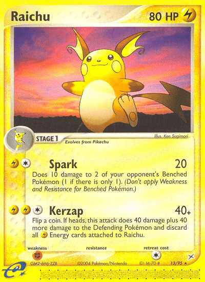 Raichu, Team Magma vs Team Aqua 13