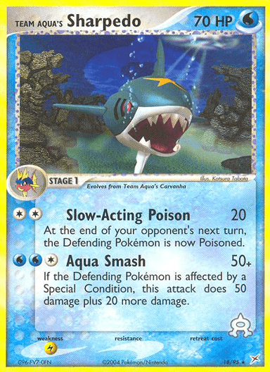 Team Aqua's Sharpedo, Team Magma vs Team Aqua 18