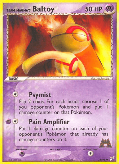 Team Magma's Baltoy, Team Magma vs Team Aqua 32