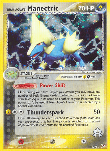 Team Aqua's Manectric, Team Magma vs Team Aqua 4