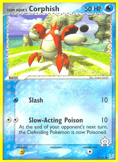 Team Aqua's Corphish, Team Magma vs Team Aqua 51