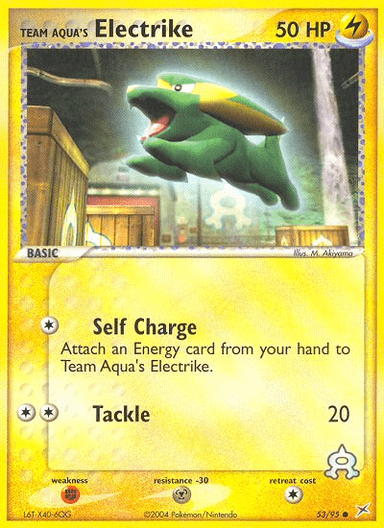 Team Aqua's Electrike, Team Magma vs Team Aqua 53