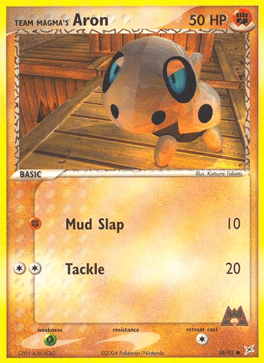 Team Magma's Aron, Team Magma vs Team Aqua 58