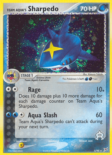 Team Aqua's Sharpedo, Team Magma vs Team Aqua 5