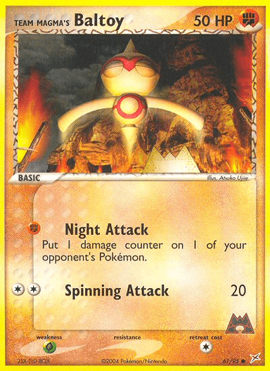 Team Magma's Baltoy, Team Magma vs Team Aqua 61