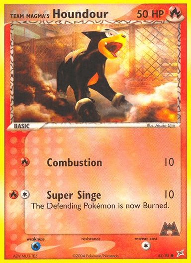 Team Magma's Houndour, Team Magma vs Team Aqua 62