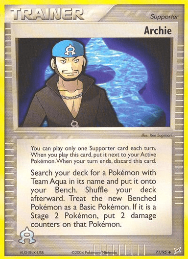 Archie, Team Magma vs Team Aqua 71