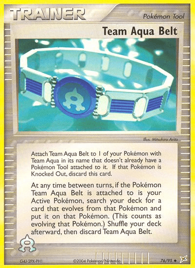 Team Aqua Belt, Team Magma vs Team Aqua 76