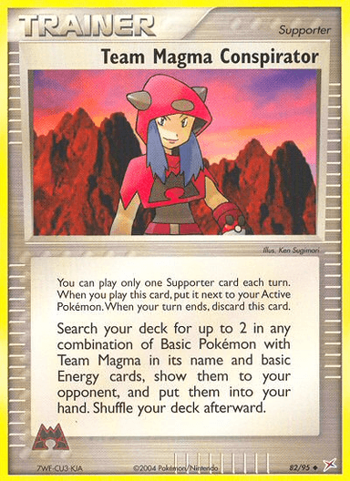 Team Magma Conspirator, Team Magma vs Team Aqua 82