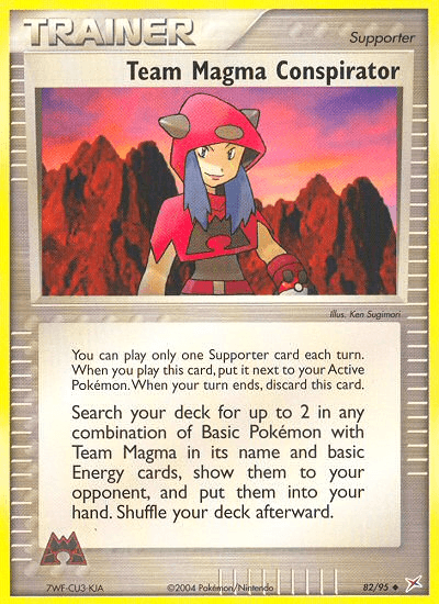 Team Magma Conspirator, Team Magma vs Team Aqua 82