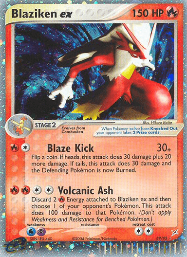 Blaziken ex, Team Magma vs Team Aqua 89
