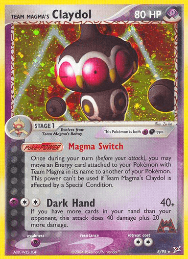 Team Magma's Claydol, Team Magma vs Team Aqua 8