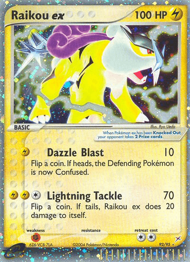 Raikou ex, Team Magma vs Team Aqua 92