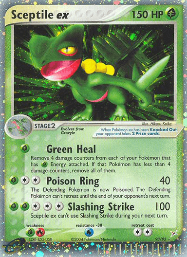 Sceptile ex, Team Magma vs Team Aqua 93