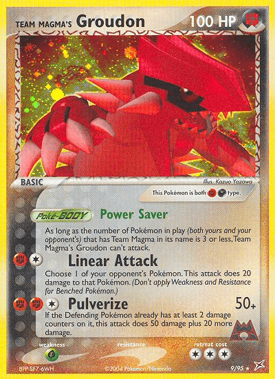 Team Magma's Groudon, Team Magma vs Team Aqua 9